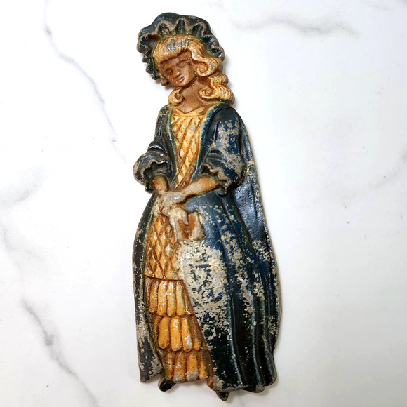 Sexton Accents Vintage Mid Century Sexton Cast Aluminum Metal Wall